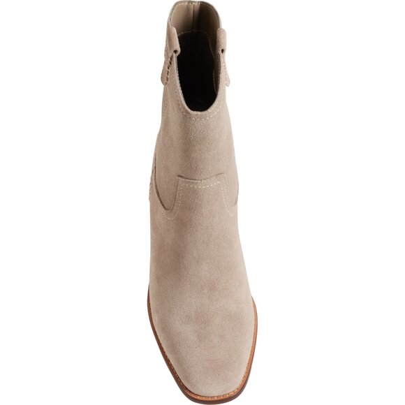 NEW MIA Lauryn Western Boots - Suede in stone For Women 725 5s3 - Picture 3 of 6